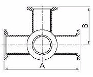 KF 5-Way Crosses Dimensions