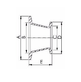 KF Conical Reducers – High Vac Depot