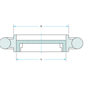 KF Screened Centering Ring Dimensions