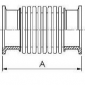 KF Bellows Dimensions