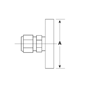 Adapter CF to Swagelok Dimensions