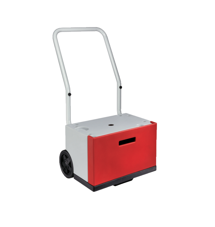 Pfeiffer ASM 340 Leak Detector Transport Cart – High Vac Depot