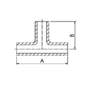 Weld Equal Tees Dimension