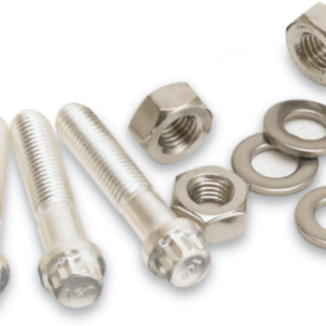 Silver Plated 12-Point Bolt Hex Nut & Washer Picture_01
