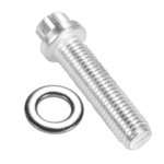 Silver Plated 12-Point Bolt & Washers Picture_01