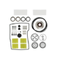 Vacuubrand RE/RZ Major Rebuild Kit