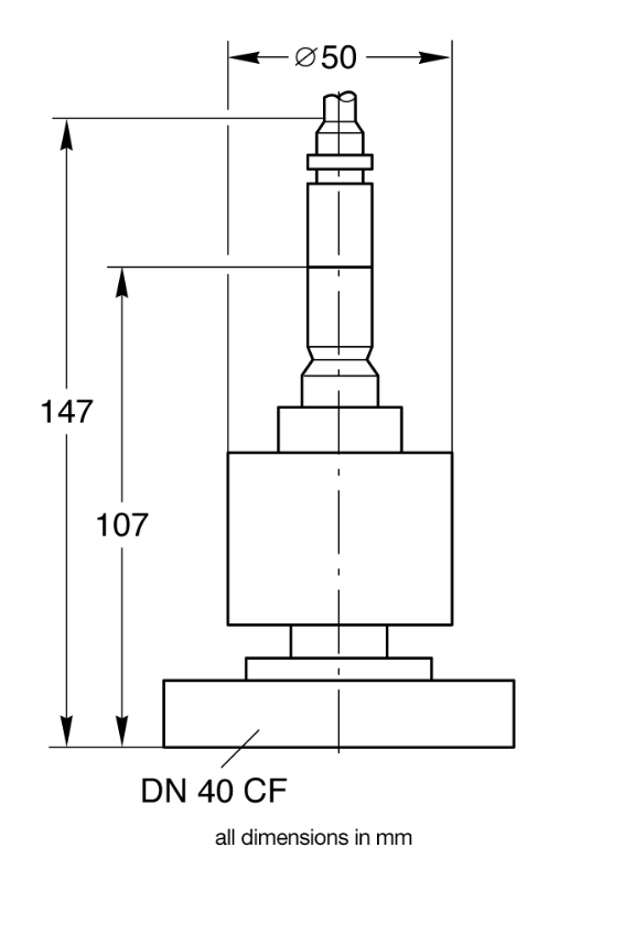 Leybold PenningVac PR Gauge High Vac Depot