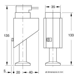 Leybold Theromvac TR 211 Dimensions