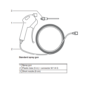 Pfeiffer Helium Spray Gun Standard Diagram